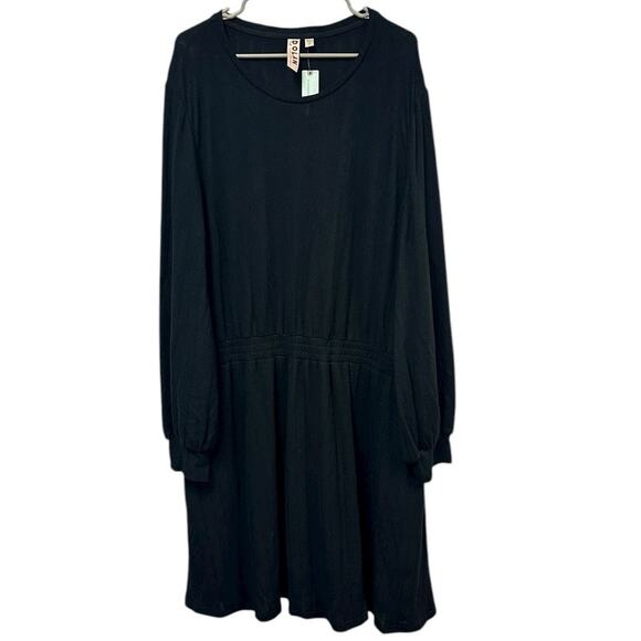 Anthropologie NWT Black Dolan Cressida Sweater Dress Long Sleeve 3X Fall Casual - Picture 2 of 9